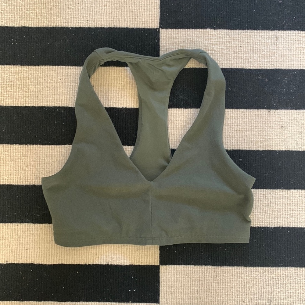 Alo Yoga Alosoft Base Bra (Hunter)